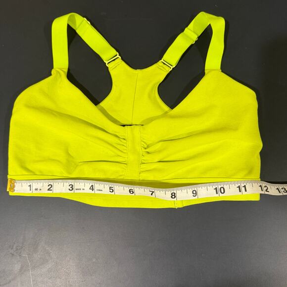 Women's Beyond Yoga Spacedye On Center Bra Lime Citron Size small athleisure - Picture 5 of 8